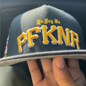 Kids Cap - Gray and Yellow